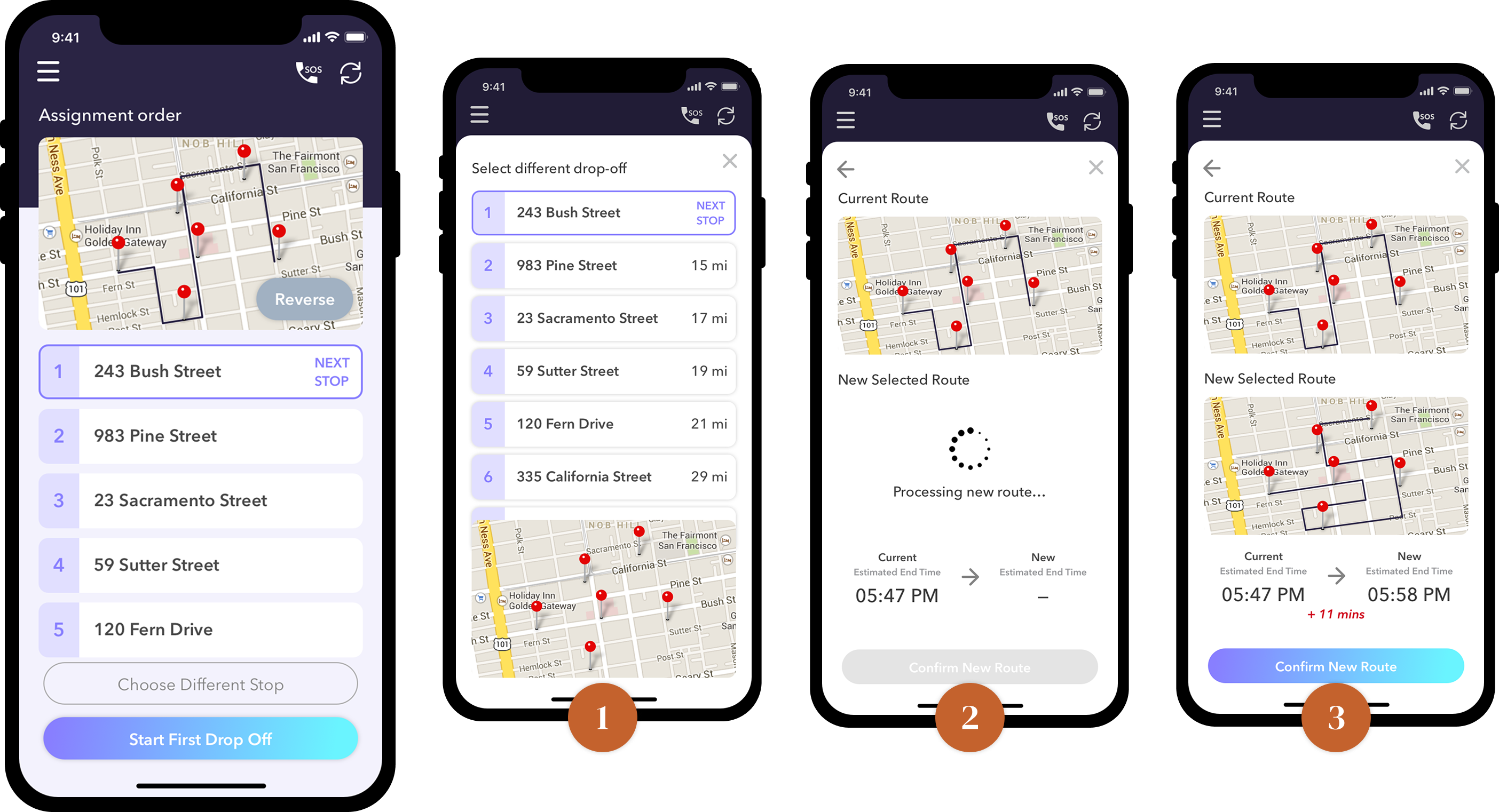 Behavioral guardrails interface