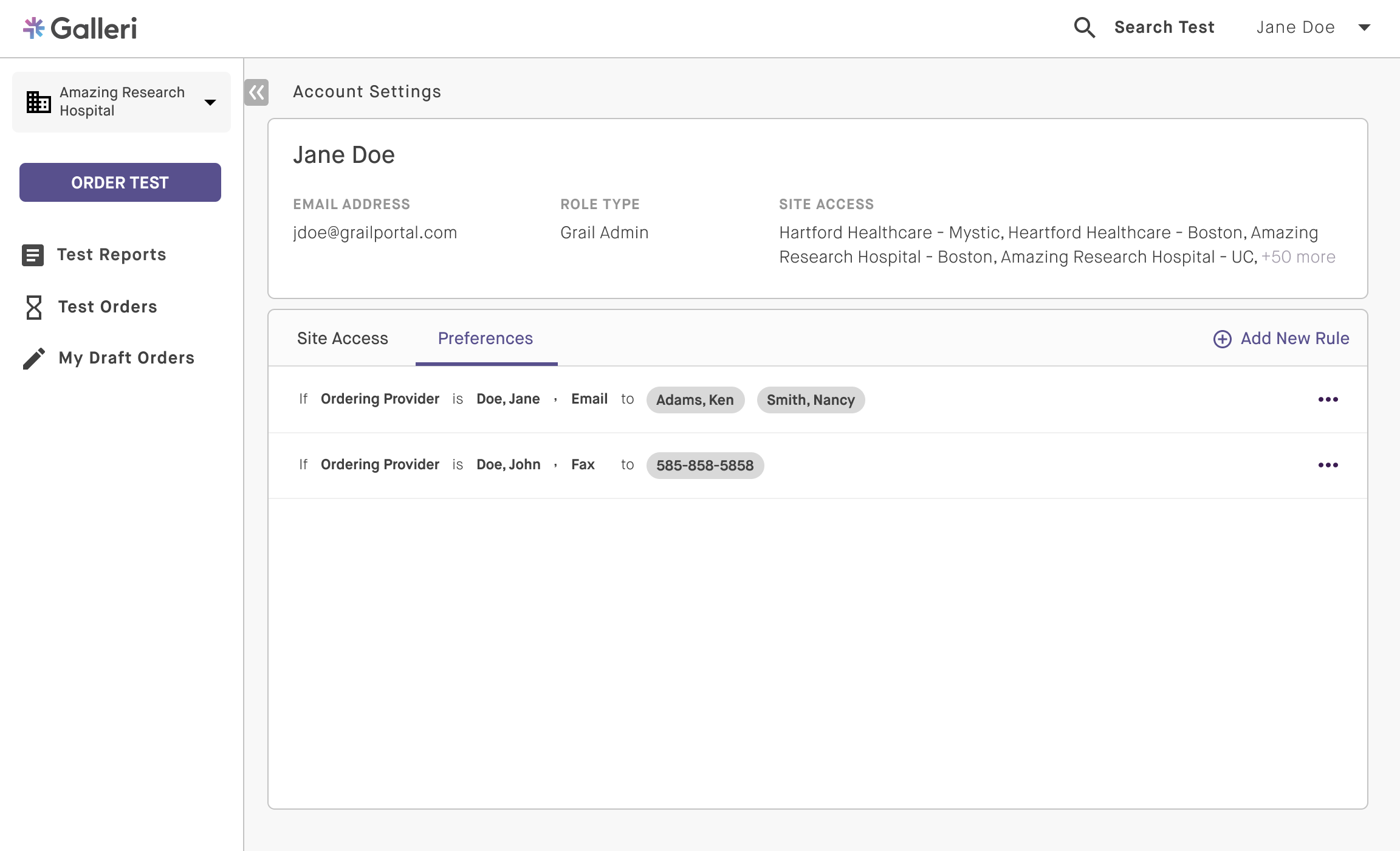 Notifications step 1